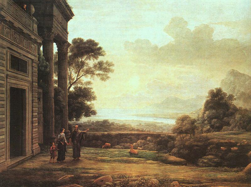 Claude Lorrain The Departure of Hagar and Ishmael